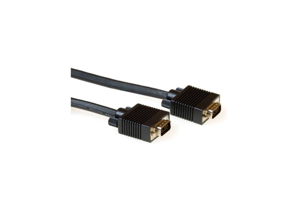 ACT VGA Aansluitkabel | 1.8 m Male-Male | Zwart