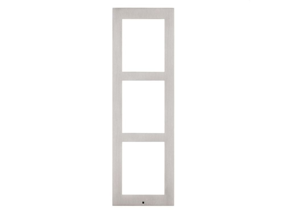 2N® IP Verso - Frame for surface installation 3 modules - nickel