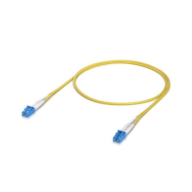 OS2 Duplex LC UPC Fiber Patch Cable, 1m