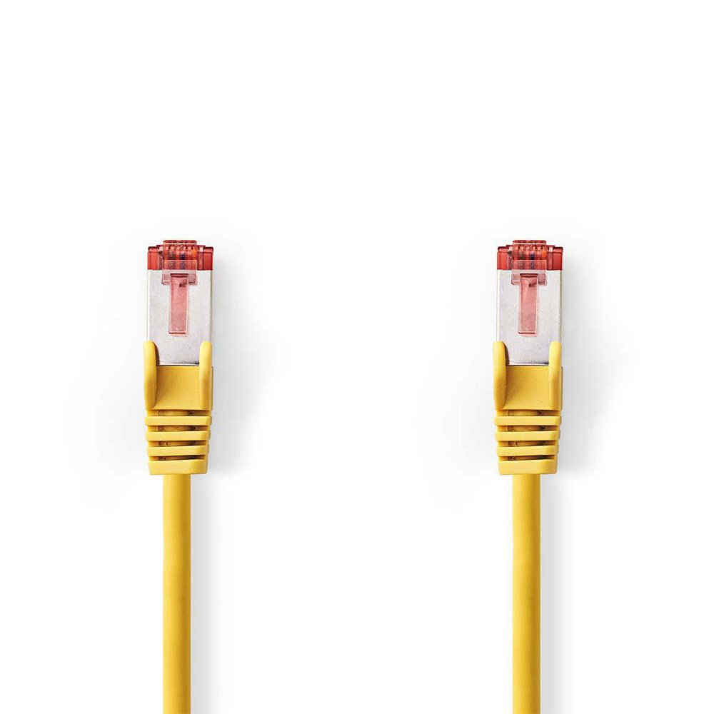 Nedis netwerkkabel | Cat6 | S/FTP (S-STP) | 0,25 m | Geel | CCGP85221YE025
