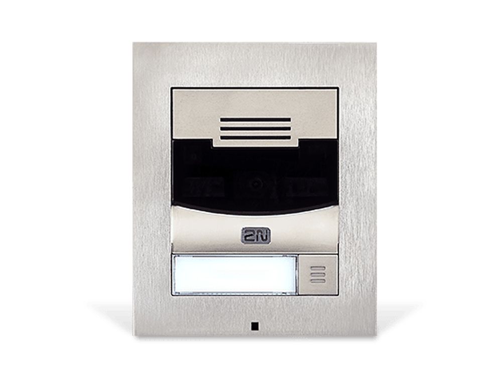 2N IP Solo opbouw intercom zonder camera (zilver)