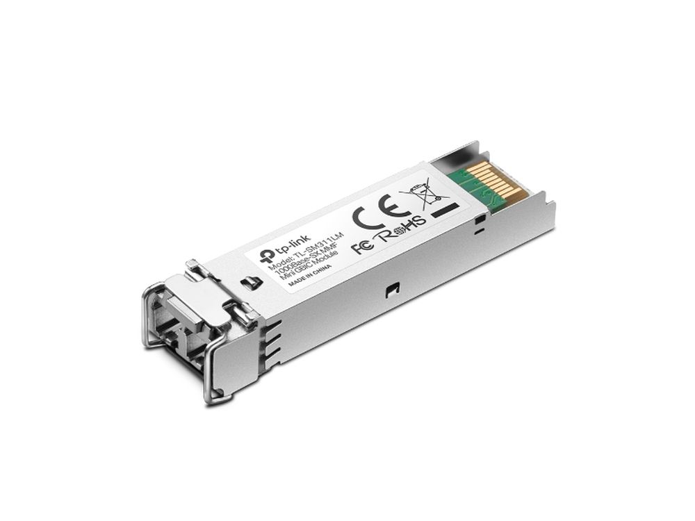 Gigabit Multi-Mode SFP Module SPEC: Multi-mode, MiniGBIC, LC Interface, Up to 550m/275m Distance