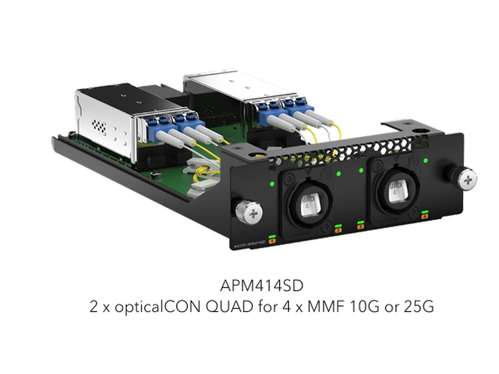 2 neutrik duo fiber mmf port card (MSM4320)