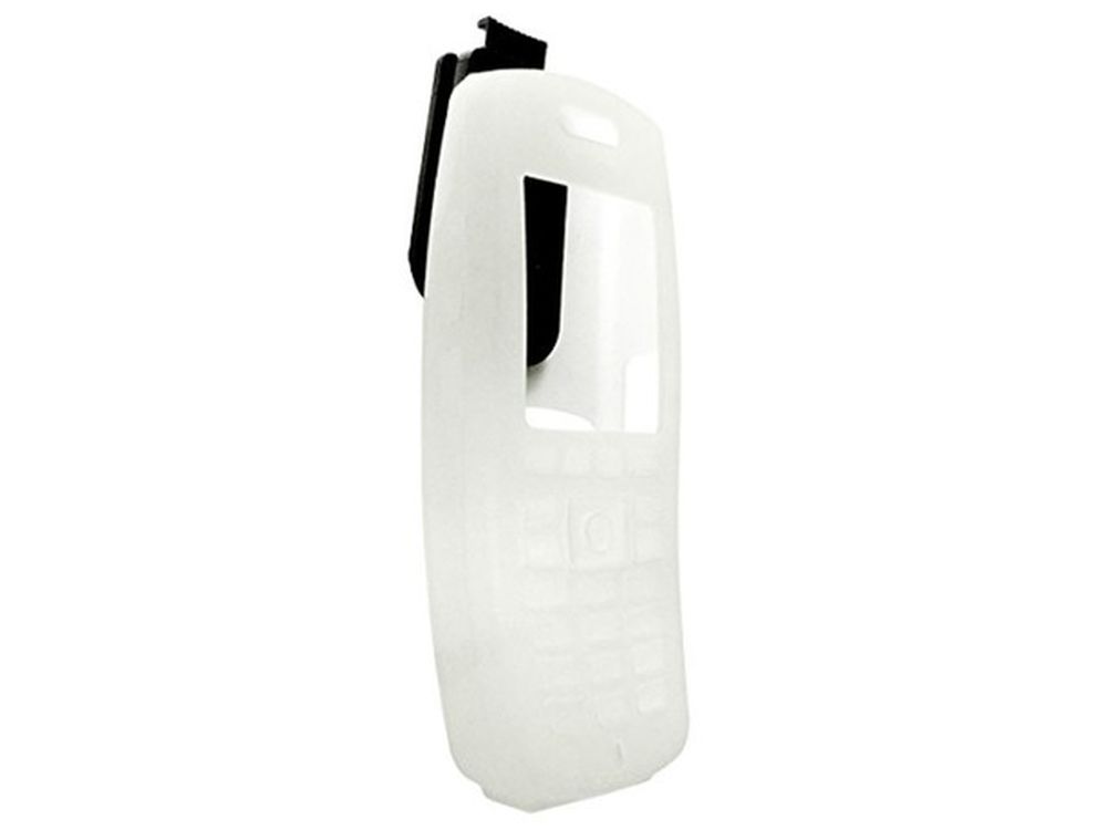 Clear Silicone Case SpectraLink 8440 w/ belt clip