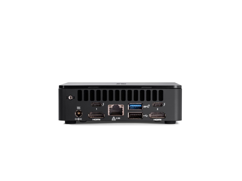 ASUS NUC 12 Pro Slim Barebone Desktopcomputer | Intel Core i3-1220P | Zonder DDR4-geheugen, opslag, voedingskabel en besturingssysteem