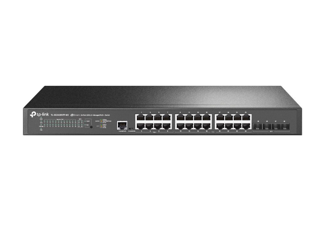 Omada - JetStream 24-Port Gigabit L2 + Managed Switch  with 4 SFP Slots