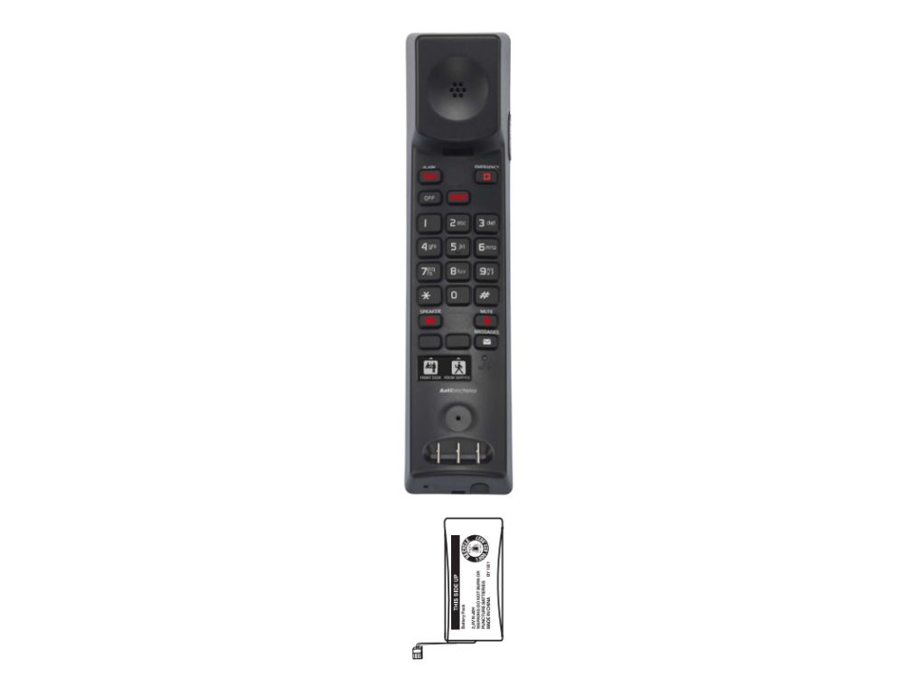 CTM-C4502 Matte Black Accessory handset with charger