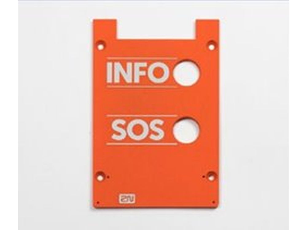 2N® IP Safety - front panel, 2 buttons, INFO&SOS