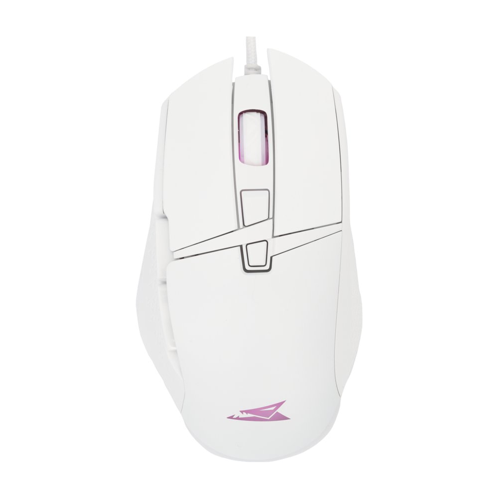 Baracuda RAPTOR RGB | Bedrade Gaming Muis | USB-A | 6400 DPI | Wit