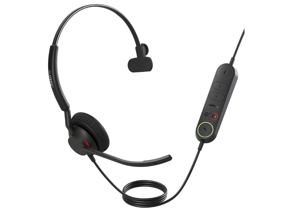 Jabra Engage 40, Inline Link, Mono, USB C/A, UC