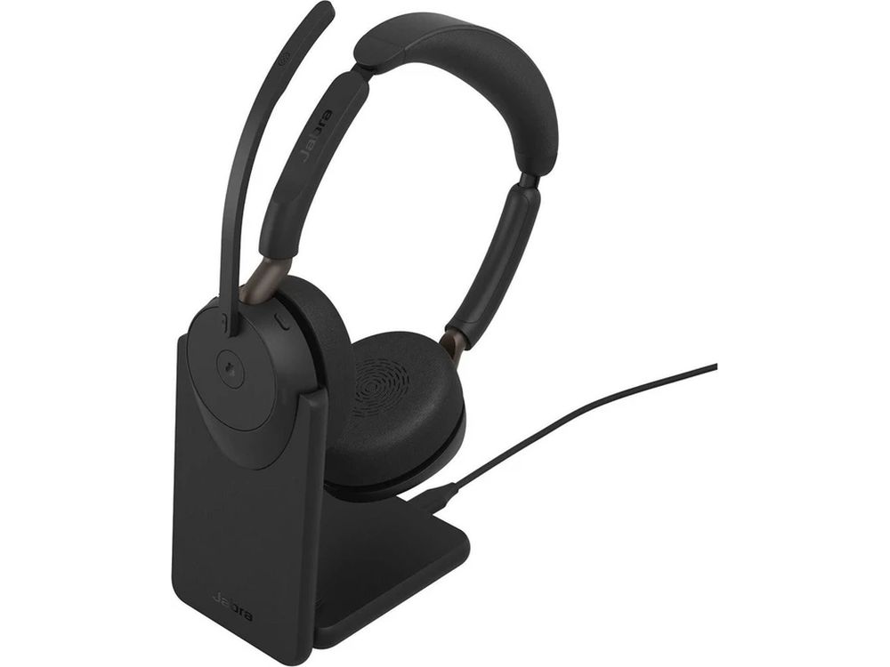 Jabra Evolve3 65 Stereo, LINK 390c, UC, Stand