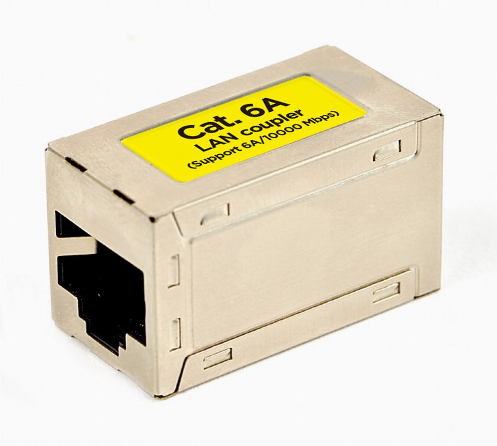 Gembird kabel-tussenstuk | RJ-45 | Beige | NCA-LC6S-01