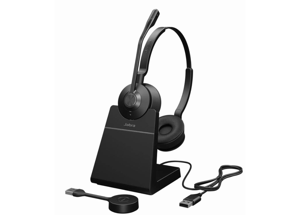 Jabra Engage 55 SE, Stereo, Link400c, MS, Stand, EMEA/APAC