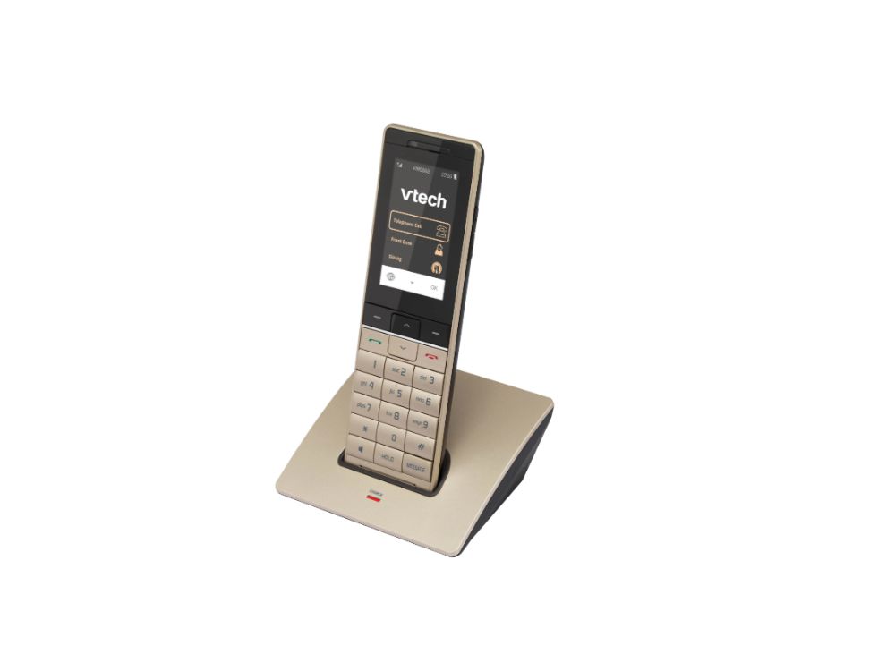 PMX-S5410 HC-S,  Champagne Gold/Black 1 Cordless Color Handset and Slim Charger
