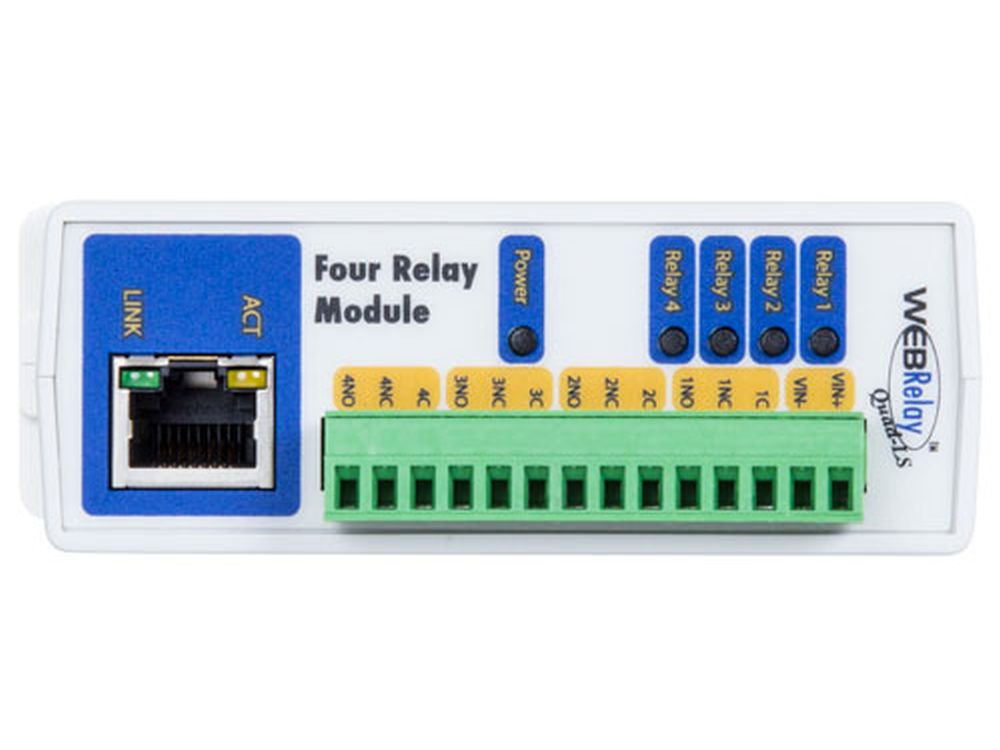 IP-Quad Webrelais (PoE)