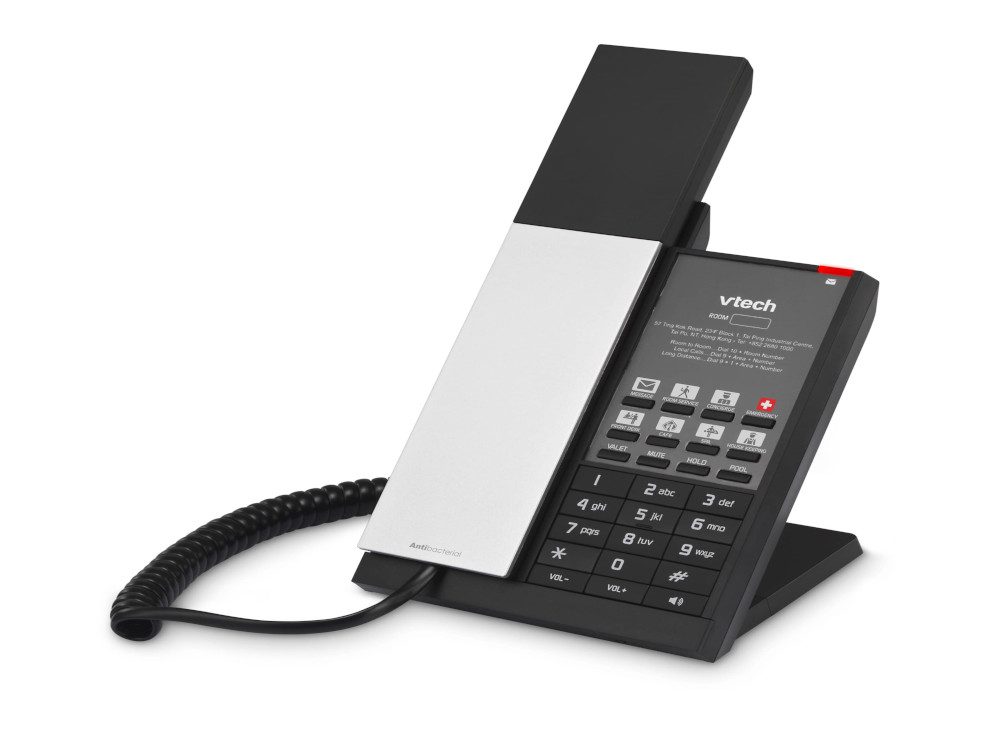 NG-S3211 Silver Black 1-Line SIP Corded Phone