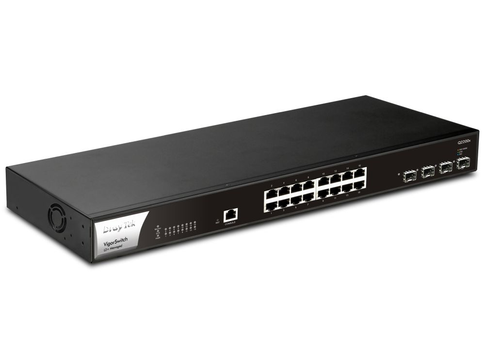VigorSwitch Q2200x 16 poorten