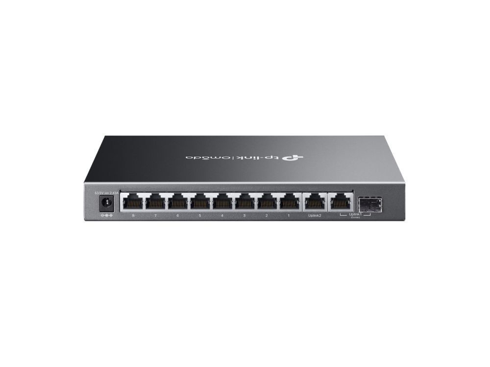 Omada 10-Port Gigabit Easy Managed Switch with 8-Port PoE+