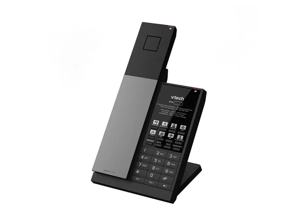 NG-S3411W Silver Black (6 Keys) 1-Line SIP Cordless, Phone 6 Prog. Keys with WiFi