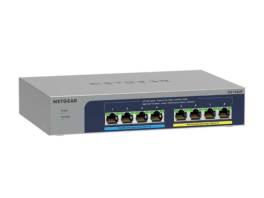 8PT POE++ MULTIGIG PLUS SWCH