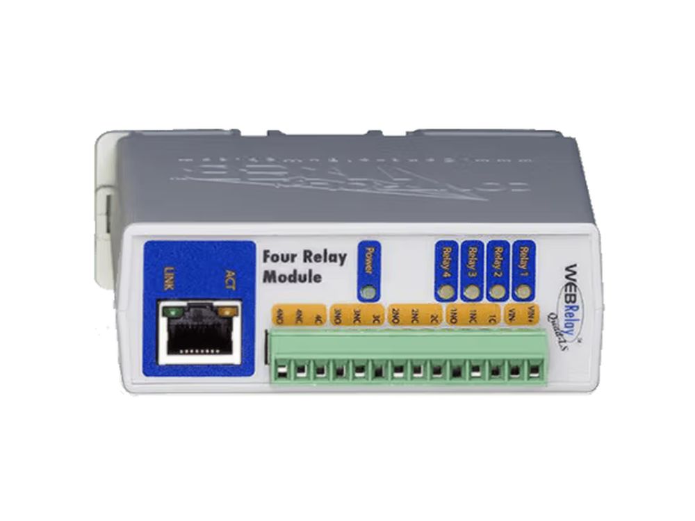 2N External IP Relay met 4 outputs (PoE)