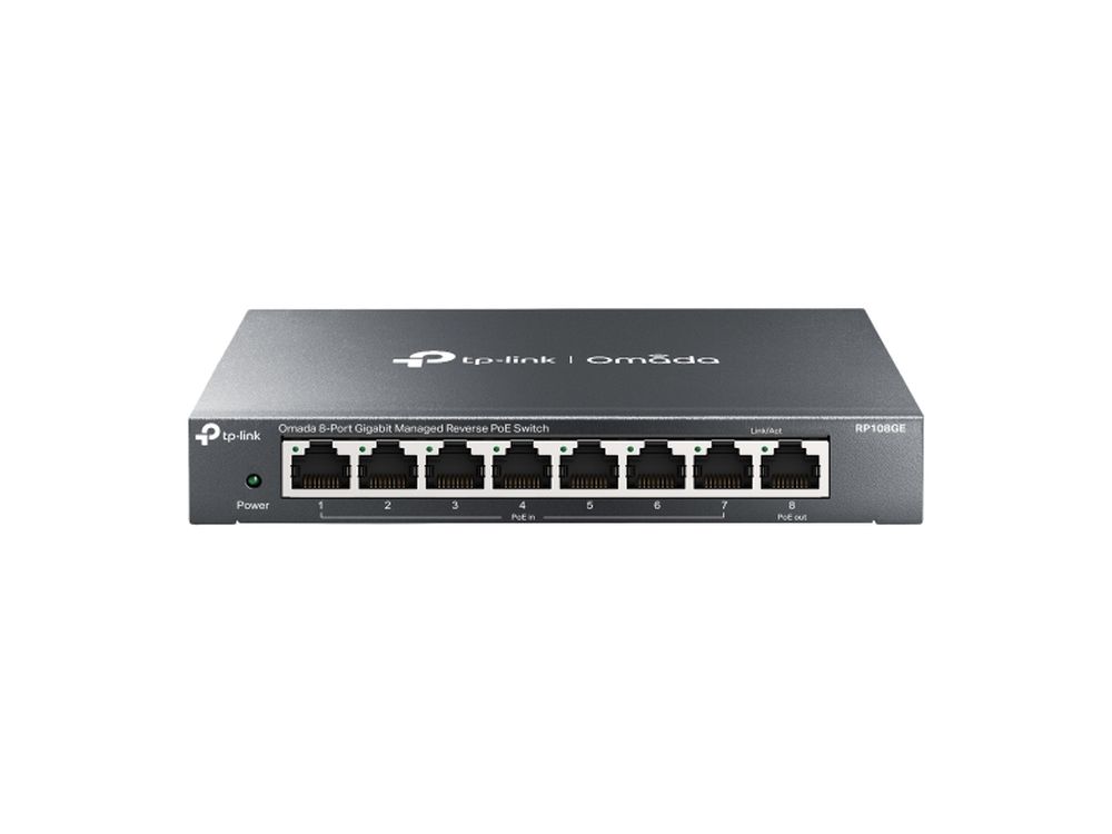 8-Port Gigabit Managed Reverse PoE Switch