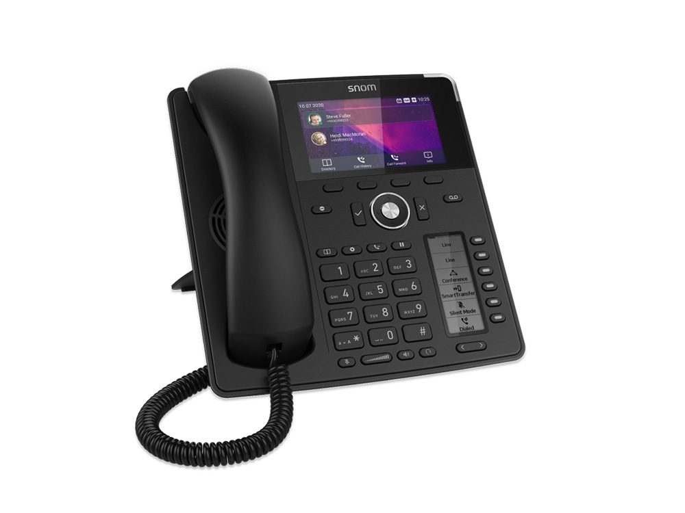 Global D785N Desk Telephone Black
