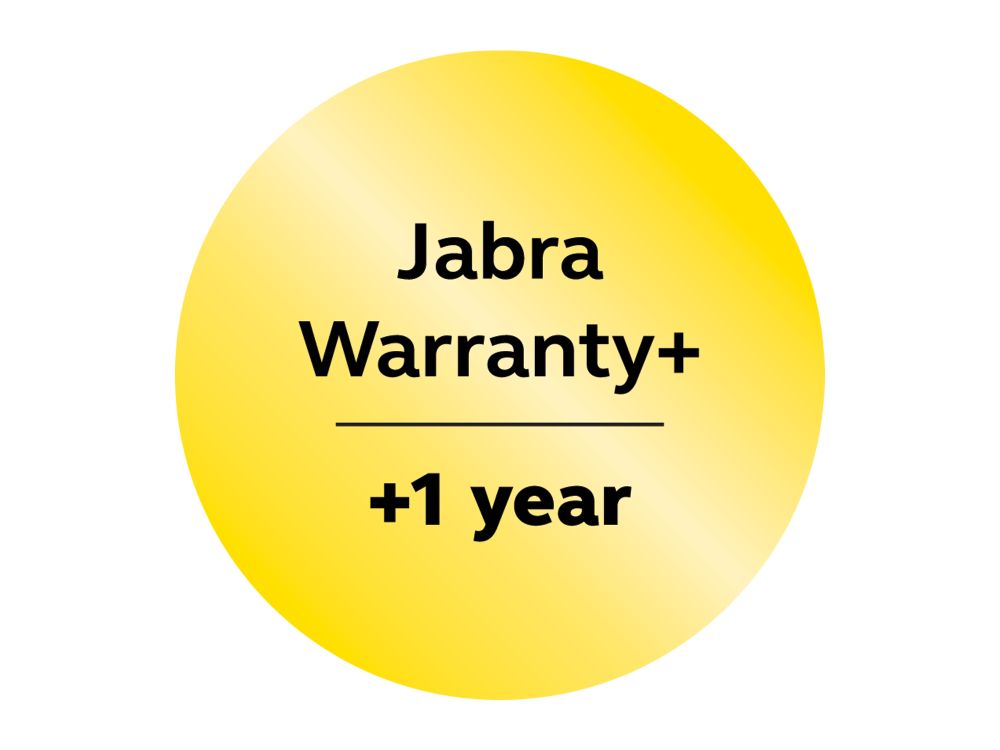 Jabra Warranty+ 1y P40 VBS Bar 1 year extension, bar only