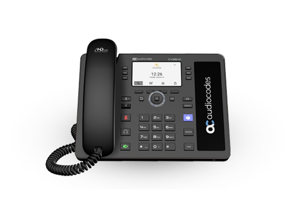 Teams C435HD-R IP-Phone PoE GbE black