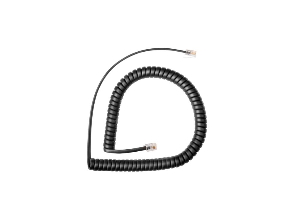 6900 Handset Curly Cord (25 Pack) - FRU