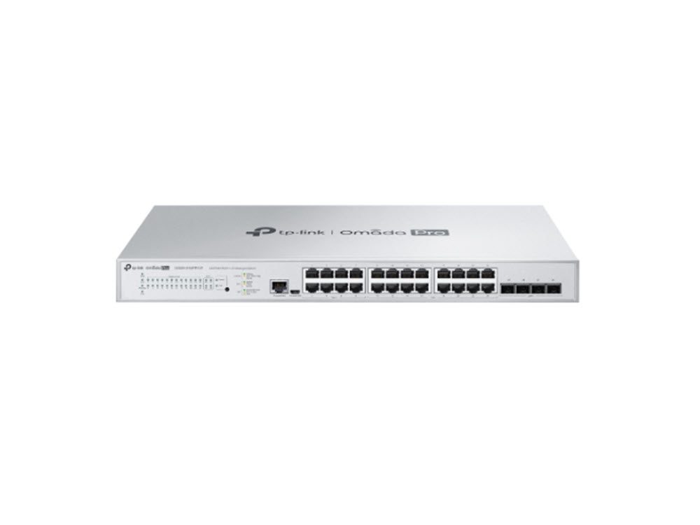Omada Pro 24-Port PoE+ 2.5G L2+ Managed Switch wit