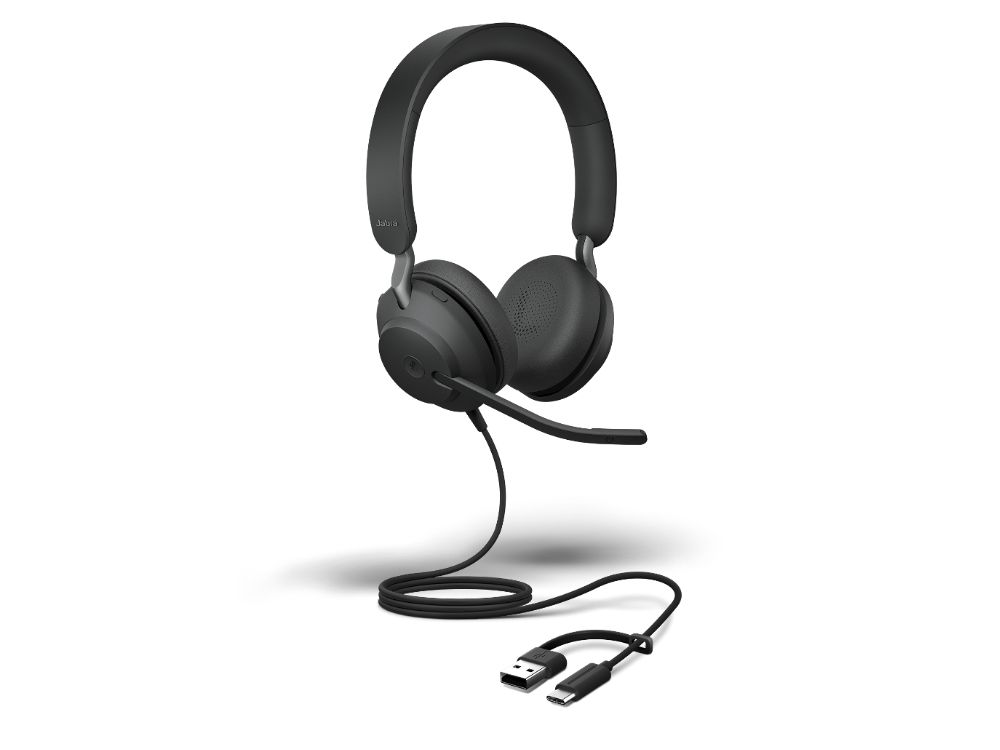 Jabra Evolve2 40 SE, USB C/A, MS Stereo