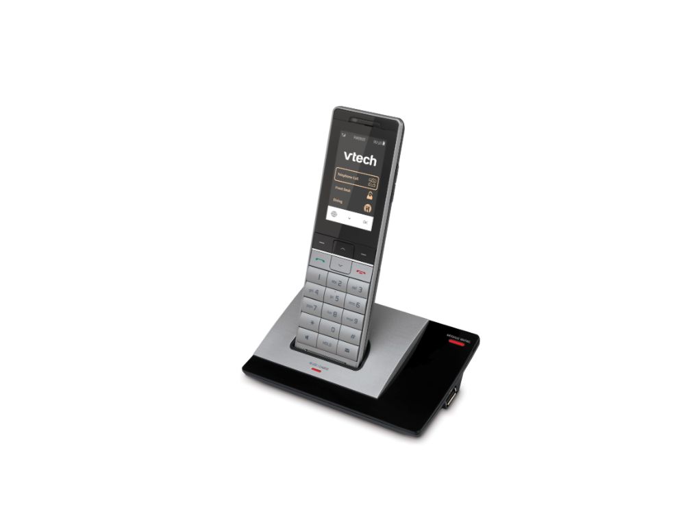 PMX-S5410 Silver/Black 1-Line SIP Cordless Phone