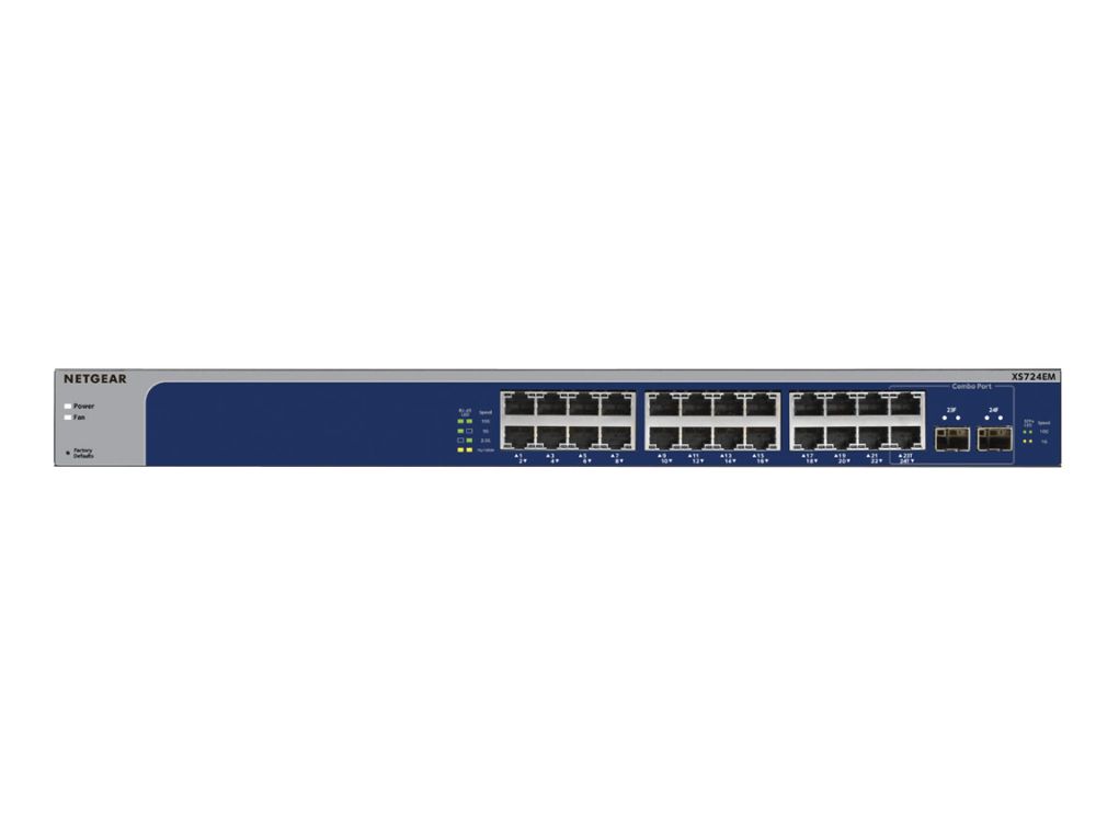 24PT 10G/MULTI-GIG EASY SMART SWCH (XS724EM)