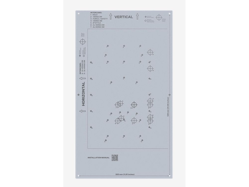 2N Retrofit Intercom Cover Plate – Large