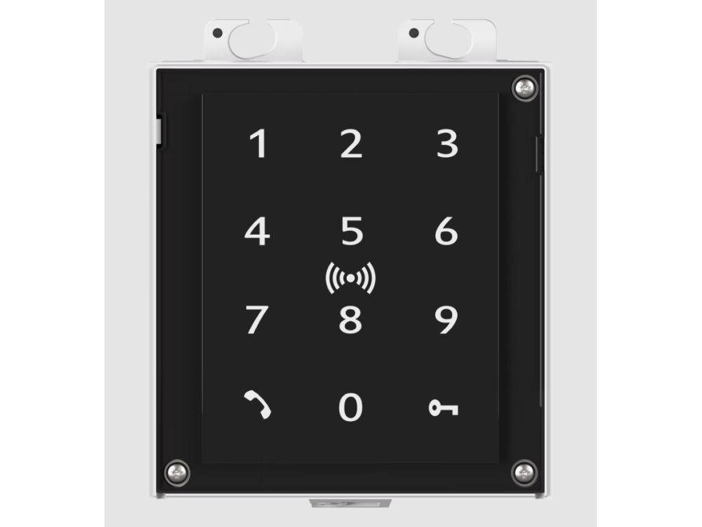 2N® IP Verso – Touch keypad & RFID 125kHz 13.56MHz PICard compatible, NFC