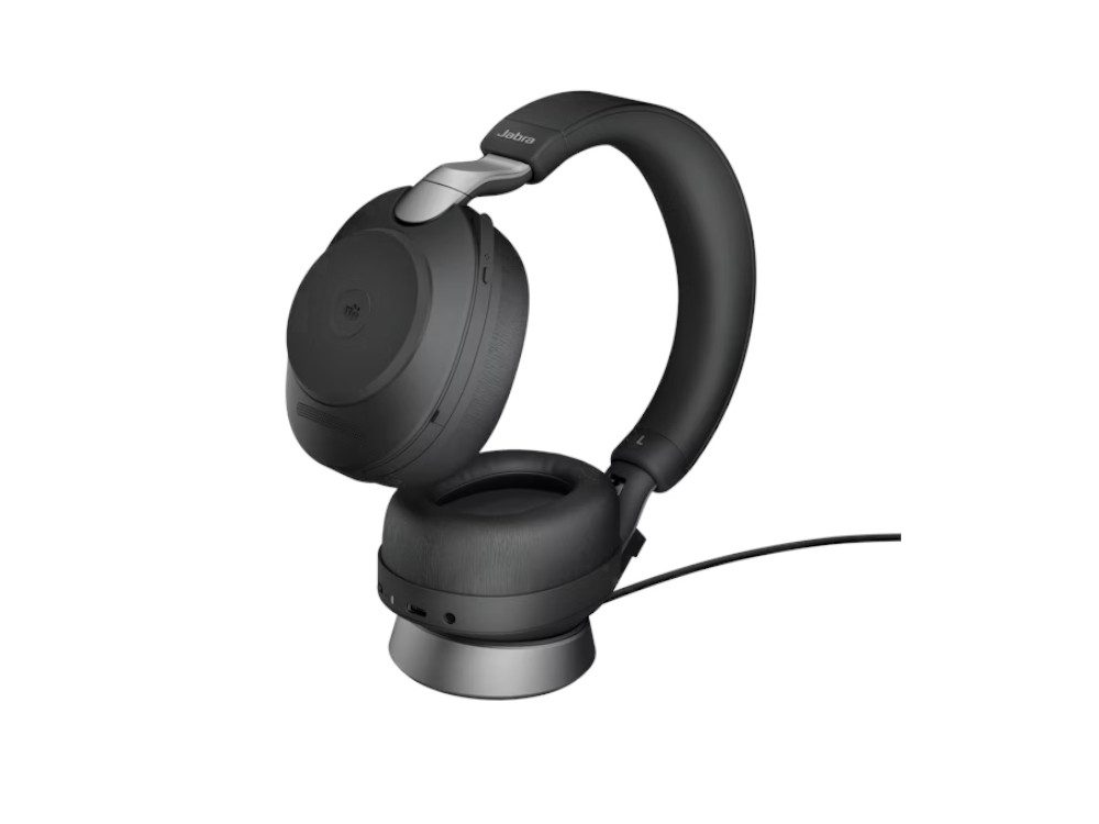 Jabra Evolve2 85 Link380c UC Stereo Stand Black
