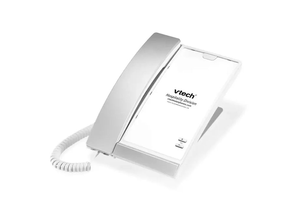 S2100-X Silver & Pearl 1-Line Contemporary SIP Lobby Phone