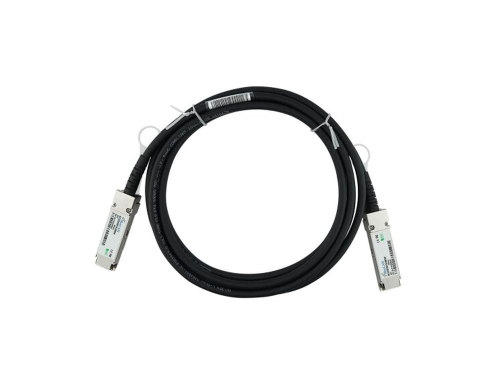 OS6865 QSFP+ direct attached stacking copper cab le for U28x model, 40 cm