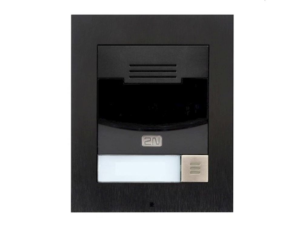 2N IP Solo opbouw intercom met camera (zwart)