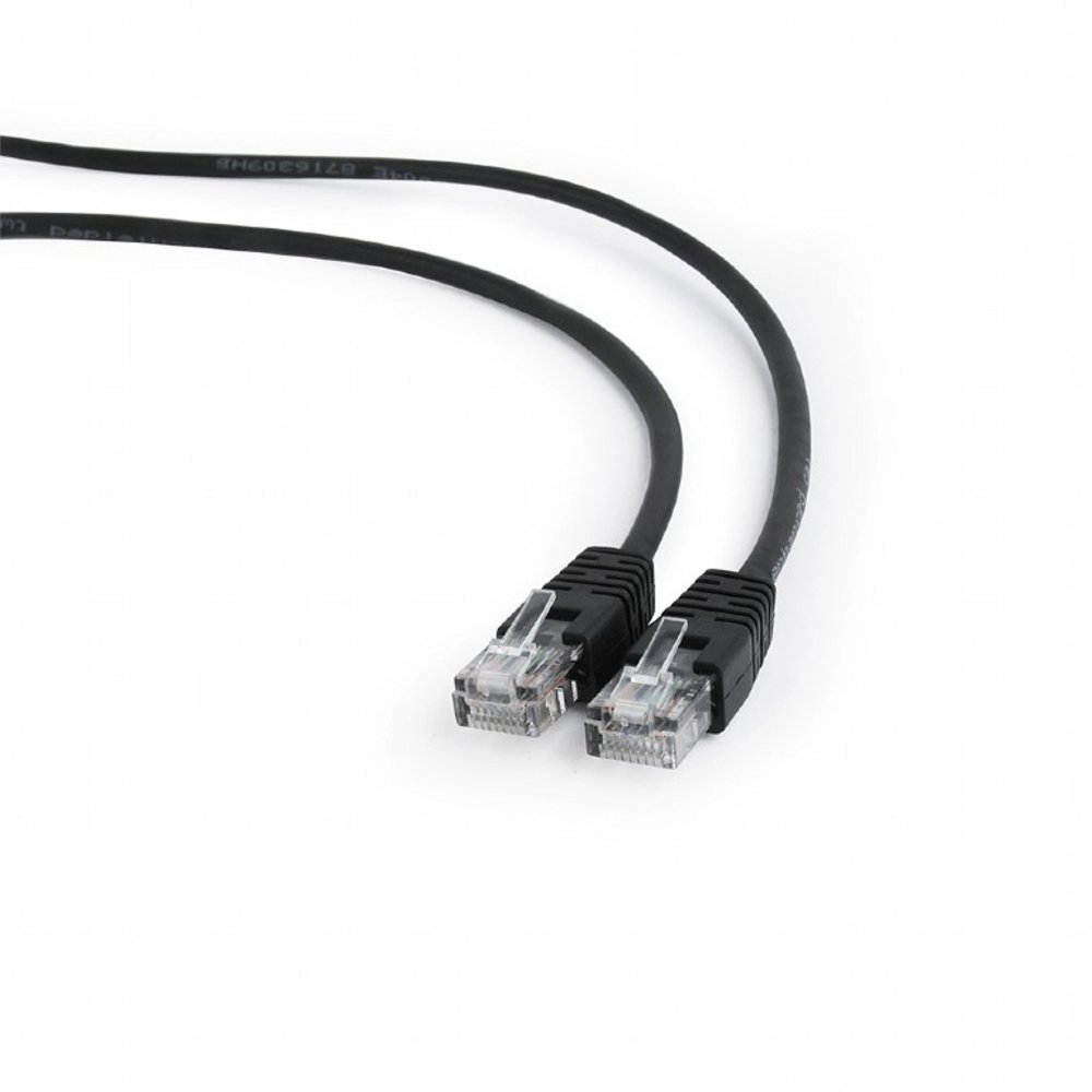 Gembird netwerkkabel | Patch cord | Cat5e | U/UTP (UTP) | 0,25 m | Zwart