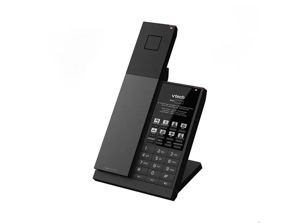 NG-S3411W Silver Black (10 Keys) 1-Line SIP Cordless, Phone 10 Prog. Keys with WiFi