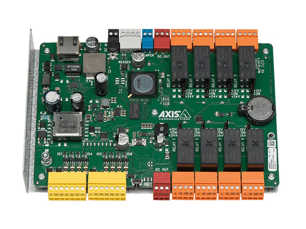 AXIS A9188 Network I/O Relay Module with 8 relays