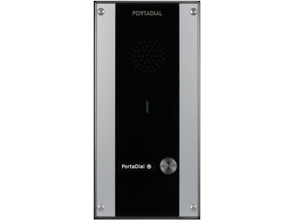 PortaDial LTE, Deurtelefoon met 1 drukknop voorzien van geintegreerd LTE interface