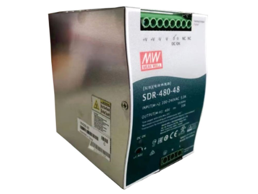 OS6465H 240W-PoE DIN AC PSU and EU Cord