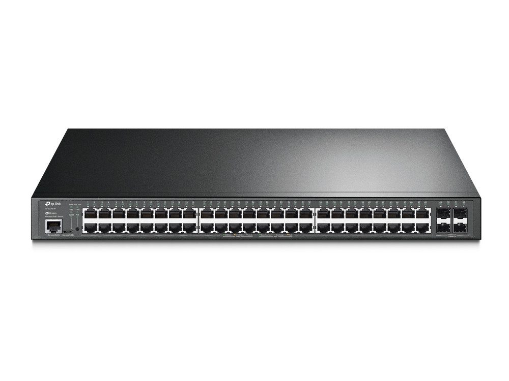 Omada - JetStream 52-Port Gigabit L2+ Managed Switch  with 48-Port PoE