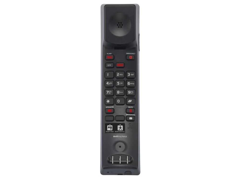 CTM-C4402 Matte Black SIP 1-Line Cordless Accessory Handset