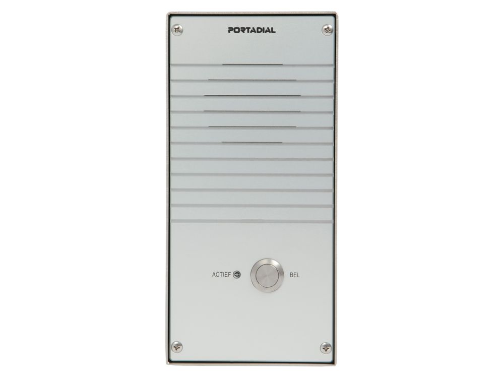 PortaDial type S01 milled,  with 1 push button