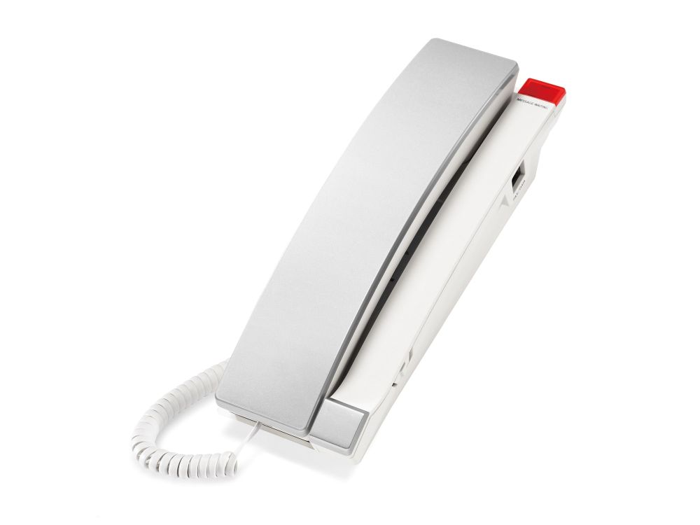 A2310 Silver & Pearl 1-Line Contemporary Analog TrimStyle Phone