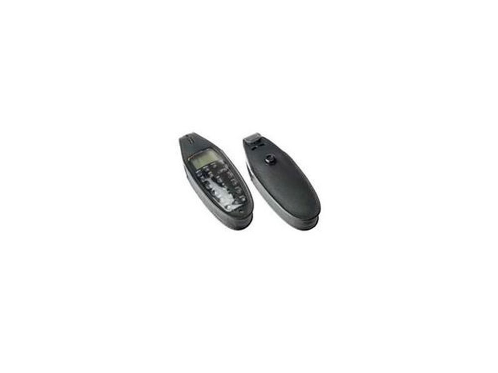 Leren tas connector voor riemclip Spectralink 74xx